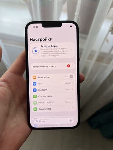 бытовая техника бишкек в рассрочку: IPhone 13, 128 ГБ, Midnight, Чехол, 85 % — 6