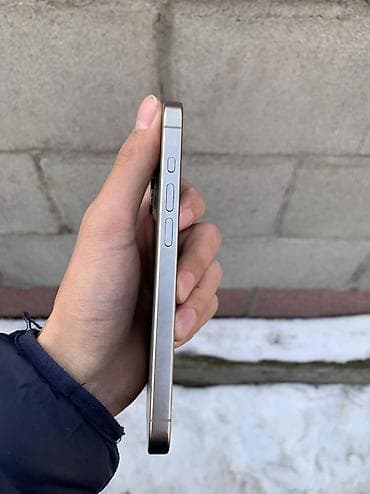 aifon 11pro: IPhone 15 Pro, Б/у, 128 ГБ, Natural Titanium, Зарядное устройство, Чехол, 87 % — 5