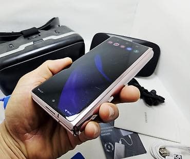 z fold 3: Samsung Galaxy Z Fold 2, Б/у, 256 ГБ, цвет - Золотой, 1 SIM, 2 SIM, eSIM — 4
