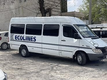 x 7: Пассажирский микроавтобус Mercedes‑Benz Sprinter (длинная база — 2