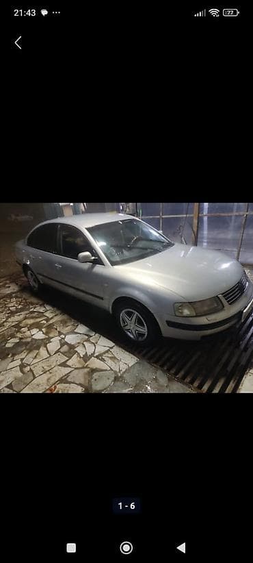 vw: Volkswagen Passat: 1998 г., Седан — 3