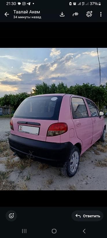 Продажа авто: Daewoo Matiz: 2012 г., 0.8 л, Механика, Бензин, Хэтчбэк — 3