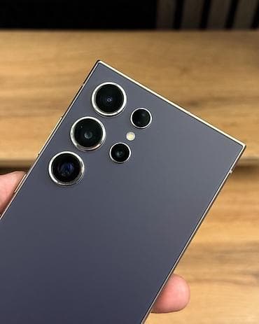 sony mobile: Samsung Galaxy S24 Ultra, Б/у, 256 ГБ, цвет - Серый, 2 SIM — 4