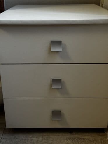 детские кроватки со шкафом: Детская кровать трансформер, Б/у, Другой тип, цвет - Белый — 2