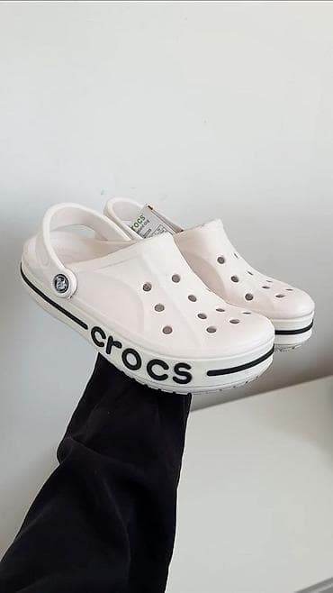 Сабо: Сабо, 40, Crocs, Новый, цвет - Белый, Самовывоз — 3