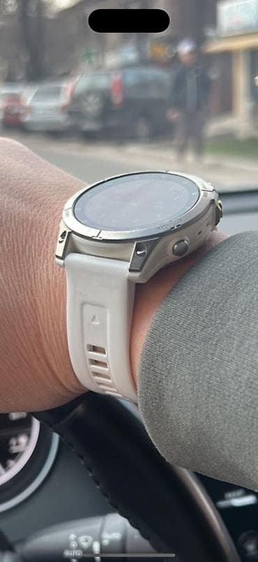 redmi note 10: Смарт‑часы Garmin Epix (2‑е поколение), версия с белым ремешком и — 3