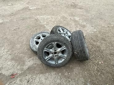 шины бу бишкек 15: Дөңгөлөктөр монтажда R 15, Жай, Комплект, Куйма, тешиктери - 5 — 4