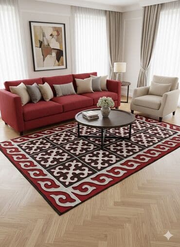 ковер для дома: Ковер Войлок, Сделано в Кыргызстане — 1