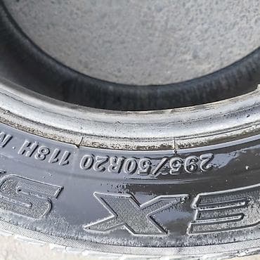 210: Шины 295 / 50 / R 20, Лето, Б/у, Пара, Внедорожные (АТ/МТ), Япония, Falken — 4