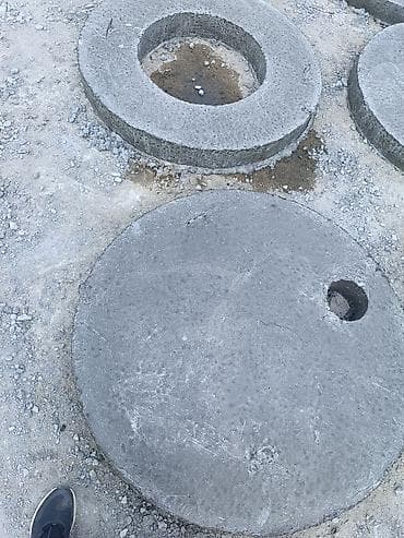 Дом и сад: Бетонные кольца размер маленькие 110/90 большие 150/90 — 2