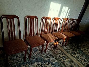 деревянные стулья: Стул для зала, Б/у, Дерево — 4