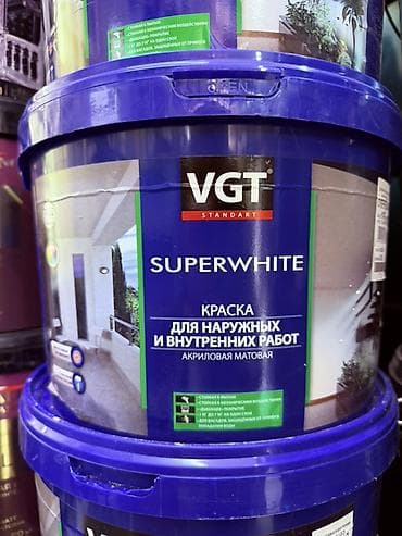 VGT Standart Superwhite — акриловая матовая краска для наружных и