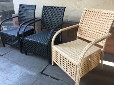 белая садовая мебель: Садовый стул — 3