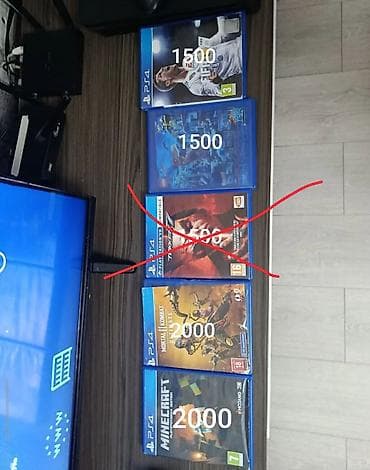 Набор игр для PlayStation 4 (диски в коробках): • Minecraft at lalafo.kg Набор игр для PlayStation 4 (диски в коробках): • Minecraft