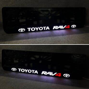 крепление для номера: Ledramki Ледрамки Номерные рамки с освещением логотипа #автонаклейки — 4