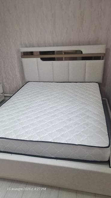 мебель для спальни новые: Спальный гарнитур, МДФ, цвет - Бежевый — 1