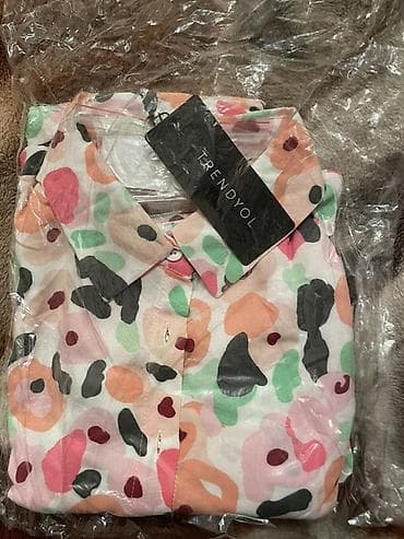 сандалы: Күнүмдүк көйнөк, Туркия, Жай, Узун модель, Штапель, Аял көйнөгү - эркек көйнөгү — 3