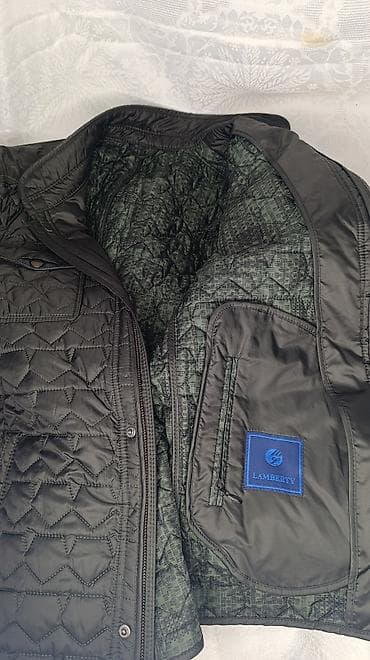 Эркектер кийими: Мужская стеганая куртка 50 размер Турция LAMBERTY оригинал.Покупала — 2