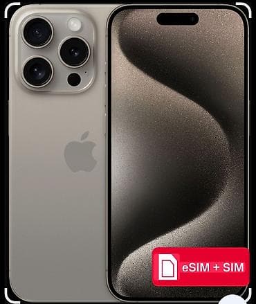 aiphone 12 pro: IPhone 15 Pro, Natural Titanium, 85 % — 1