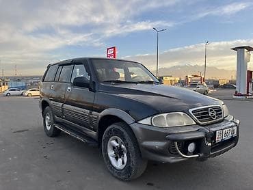 byd song plus ev: Ssangyong Musso: 2000 г., 2.9 л, Автомат, Дизель, Внедорожник — 3
