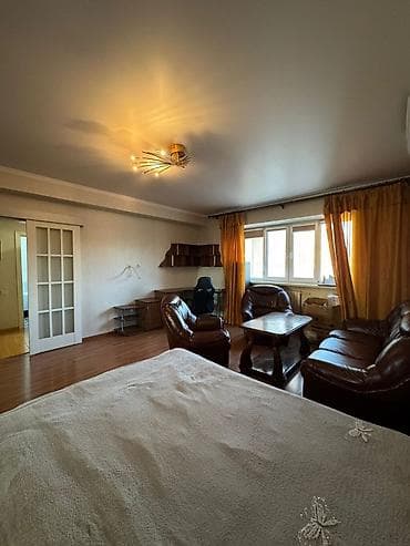 токмок сто: 1 бөлмө, 42 м², Жеке план, 7 кабат, Евроремонт — 4