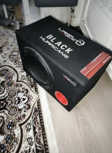 усилитель 5 1: Сааббуфер BLACK HURRICANE URAL AS-D-12.A активный,купил в России.В — 1