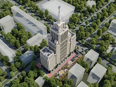 квартира москва: 2 комнаты, 83 м², Элитка, 13 этаж, Готовая ПСО (под самоотделку) — 2
