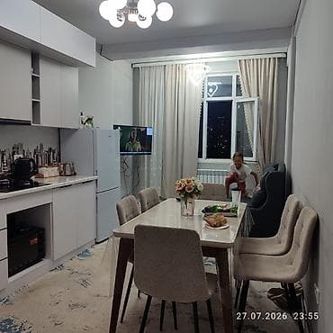 57 1: 1 комната, 48 м², Пишпек Элитка, 9 этаж, Евроремонт — 5