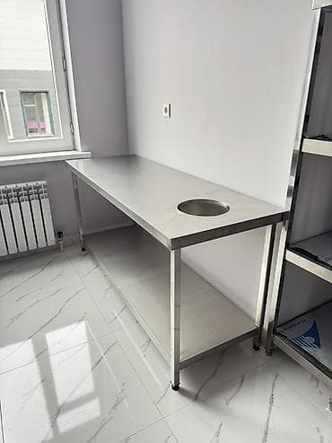 шланги 150: Промышленные моечные ванны и столы из нержавеющей стали, стеллажи,стол — 8