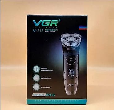 вибратор мужской: Машинка для стрижки/бритва VGR Voyager V-318 - Тип: сеточная/роторная — 4