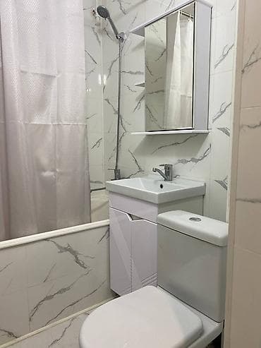 дом меняю на квартиру бишкек: 3 комнаты, 58 м², Хрущевка, 1 этаж, Евроремонт — 9