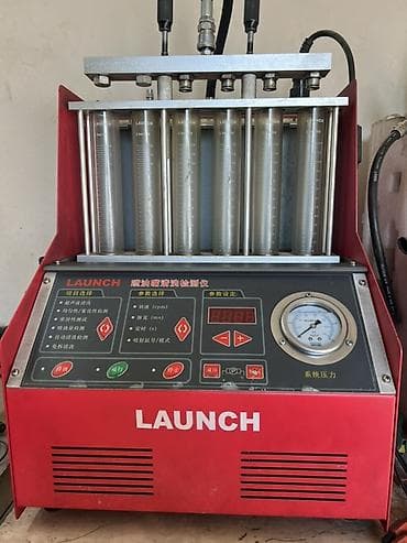 прес апарат: Стенд для проверки и ультразвуковой промывки форсунок LAUNCH - — 1