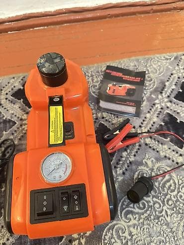 акция набор: Электрический домкрат 3-в-1 для авто (12 В) Компактная — 2