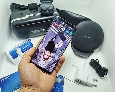 самсунг гелакси с9: Samsung Galaxy S9, Б/у, 128 ГБ, цвет - Золотой, 1 SIM, 2 SIM — 7