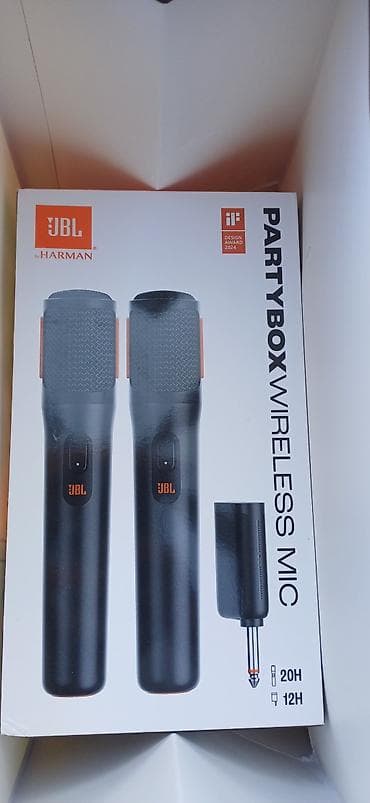 JBL PartyBox Wireless Mic реплика— комплект из двух беспроводных