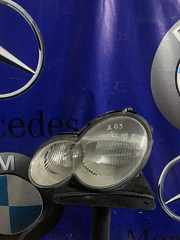 Передняя левая фара Mercedes-Benz 2002 г., Б/у, Оригинал, Япония