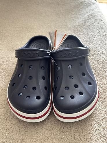 Босоножки, сандалии, шлепанцы: Мужские сандалии, 39, Crocs, Новый, цвет - Синий, Самовывоз — 3