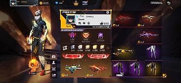 Аккаунт Free Fire высокого уровня. Основное: - Ник: Fkgz CHINAJ -