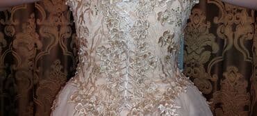 свадебные платья бишкек дордой: Платье Турецкое, надели один раз. На карсете. Все целое. Ткань юбки — 4