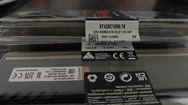Настольные ПК и комплектующие: Оперативная память (RAM) для ПК, Новый, Kingston Fury, 16 ГБ, DDR4, 3600 МГц — 3