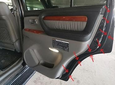 cruiser: Уплотнитель двери Комплект Lexus, Новый, Оригинал — 1