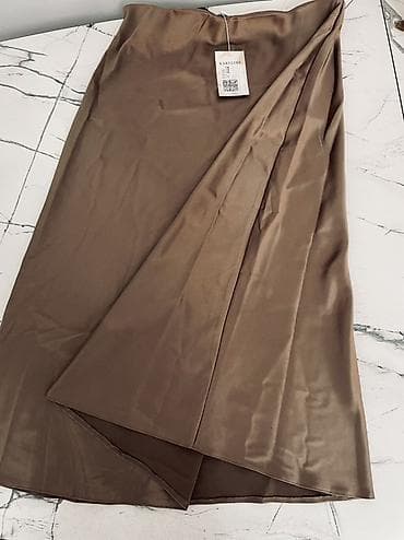 Атайын кийим: Юбка, Юбканын модели: Түз, Макси, Атлас, Белден — 2