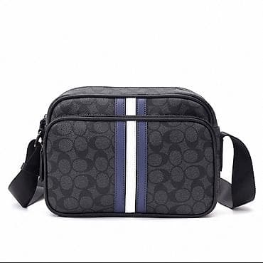 Мужская сумка через плечо (messenger/crossbody). ВМЕСТИТЕЛЬНЫЙ -