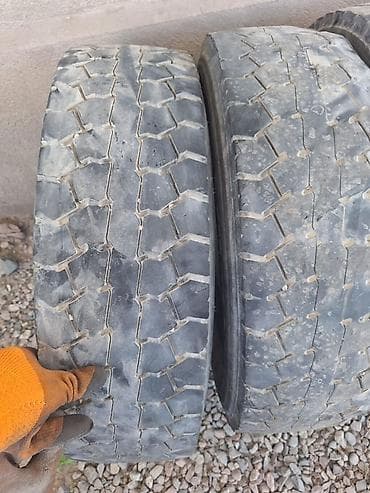 Шиналар жана дисктер: Комплект задних грузовых шин 215/75 R17.5 - Количество: 4 штуки Б/у в — 3