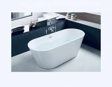 аквариум круглый: Ванна, Овальная, Материал: Акрил, Размер: 170 x 75 см, Бесплатная установка — 1