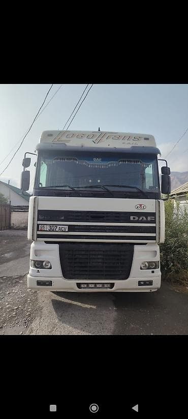 трейлер прицеп: Тягач, DAF, Тентованный — 5