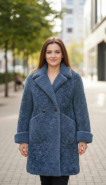 шубка тедди короткая: Шуба, Короткая модель, M — 1