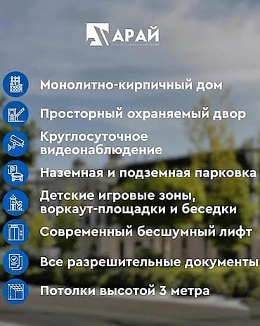 квартиры мкр кок жар: 1 комната, 43 м², Элитка, 1 этаж, Готовая ПСО (под самоотделку) — 7