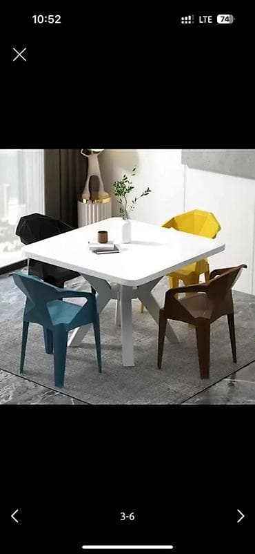 садово парковая мебель: Комплект садовой мебели, Стулья, Пластик — 4