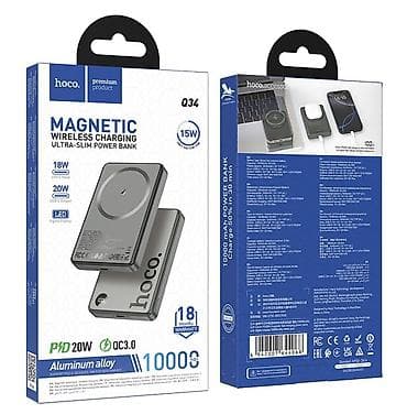 hoco k21: Внешний аккумулятор Hoco с магнитной беспроводной зарядкой (MagSafe) — 8